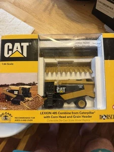 Norscot Caterpillar Cat Lexion 485 Track Combine Corn Grain Heads 1/64 Scale - Picture 1 of 3