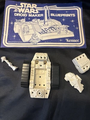 STAR WARS Droid Factory Parts + Droid Maker Blueprint Instructions Kenner NICE - Image 1 of 4