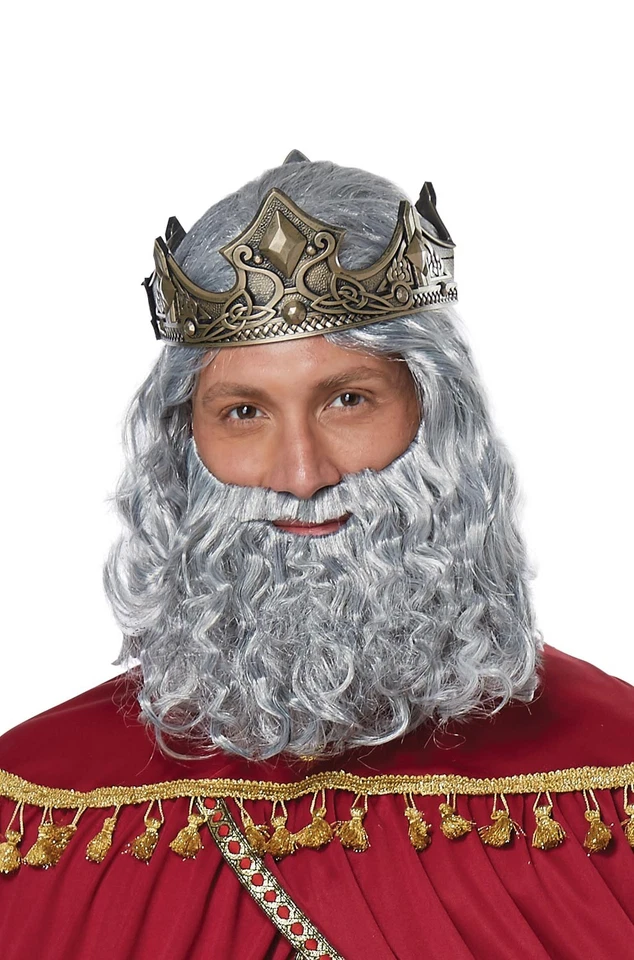 Brand New Biblical King Adult Wig and Beard - Image 1 of 1