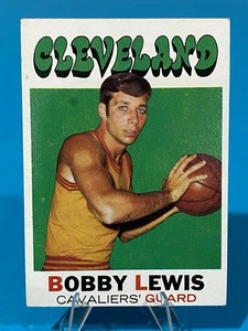 1971-72 Topps Basketball #22 Bobby Lewis Vintage Card Cavaliers North Carolina - Bild 1 von 2