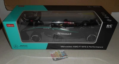 RASTAR MERCEDES AMG PETRONAS F1 TEAM W15 E PERFORMANCE RACING R/C SCALE CAR - Image 1 of 3