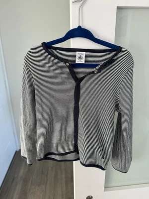 🇫🇷 Petit Bateau Striped Cardigan – Size 3Y (36M / 95cm) - Image 1 of 4