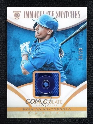 2014 Panini Immaculate Immaculate Swatches Premium /20 Ryan Goins #74 Rookie RC - Image 1 of 2