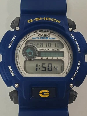 Casio Hombre G-Shock Casio G-Shock DW-9052 Modelo. Correa azul. Foto 1 de 4