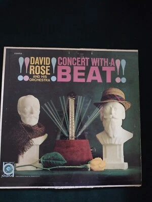 David Rose And His Orchestra - Concert With A Beat (vinyl LP 1961) MGM records  Foto 1 de 4