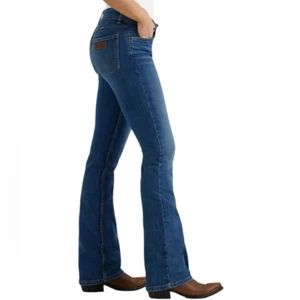 NWT Wrangler Retro Mae Mid-Rise Jeans 32 X 34 Tall New - Picture 1 of 7