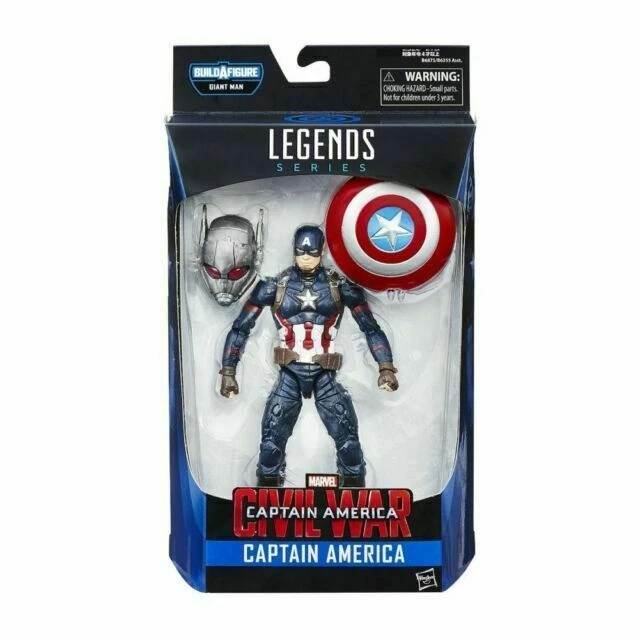 Hasbro Marvel Legends Series CAPTAIN AMERICA Build A Figure BAF Giant Man Head - Image 1 of 1