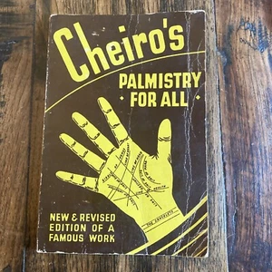 Cheiro’s Palmistry For All~Vintage Paperback Printed In India~Illustrated - Picture 1 of 12