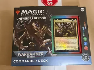 TYRANIDENSCHWARM COMMANDER DECK MAGIC THE GATHERING WARHAMMER 40K 40.000 BRANDNEU - Bild 1 von 2