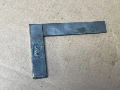 Equerre de traçage - hauteur 100 x profondeur 68 mm x épaisseur 10 mm - Photo 1/2