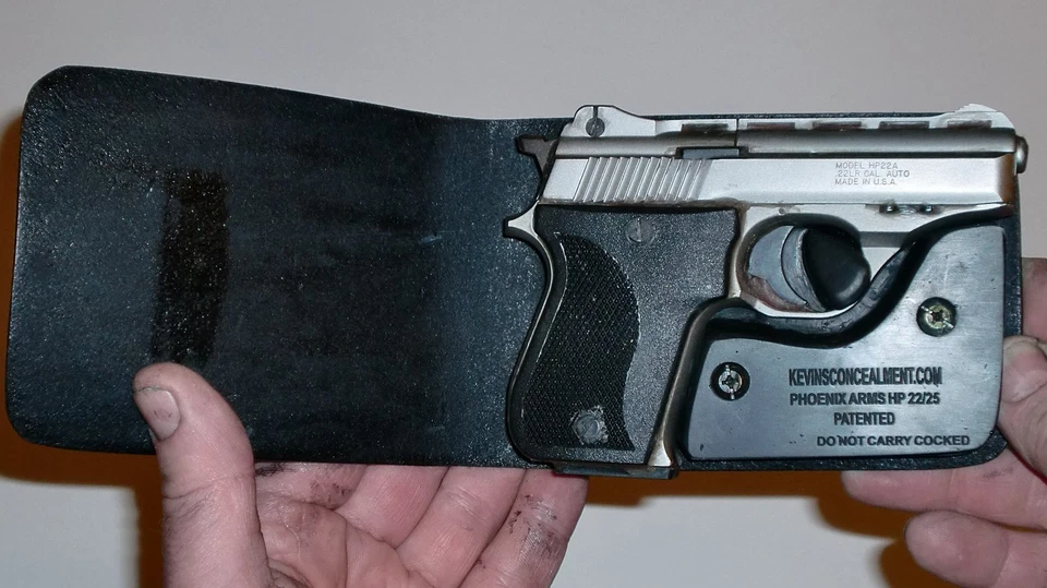 Kevin's Wallet/Pocket Holster - Phoenix Arms HP22/25 - Image 1 of 4
