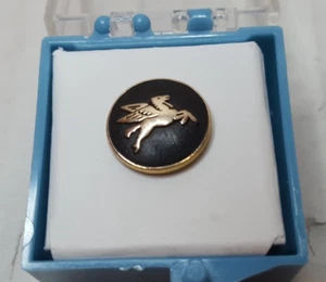 1982 Mobil Oil Pegasus Tie Tack Pin 1/10 10k Gold - Picture 1 of 4