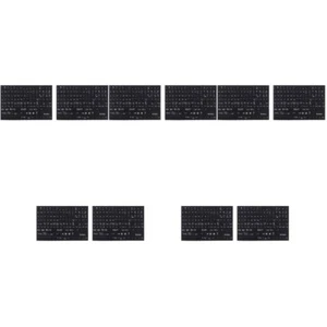 5 Pack Englische Tastaturaufkleber Großgedruckte Für Tastaturbuchstaben - Afbeelding 1 van 12