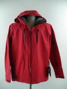 NWT Men's L NuDown Mount Tallac Jacket Chili Red Recco Ski Snowboard Waterproof - Picture 1 of 24