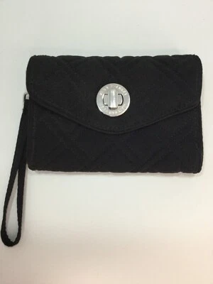 VERA BRADLEY Wristlet Clutch Wallet Quilted Turnlock - Image 1 of 4