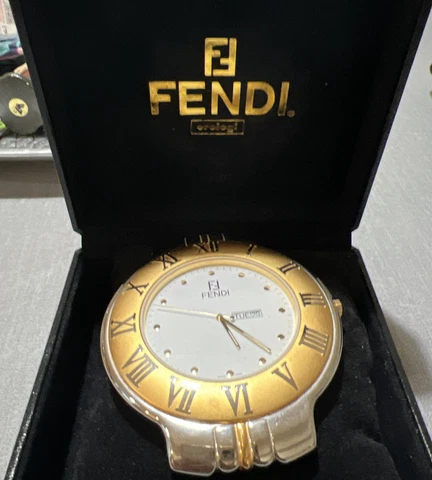 Fendi Desk & Mantel Clock 900c New Cover