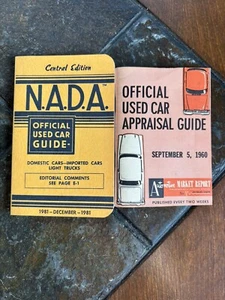 NADA Used Car Guide December 1981 & Automotive Market Report 1960 - Picture 1 of 7