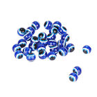  200 Pcs Blue Evil Eye Pendant Childrens Art and Crafts Bead