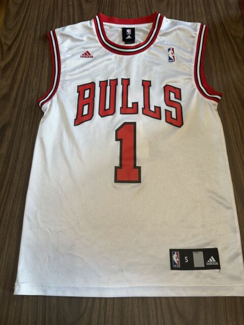 Vintage Nike Chicago Bulls Jersey Jalen Rose #5 White Size XXL Distressed