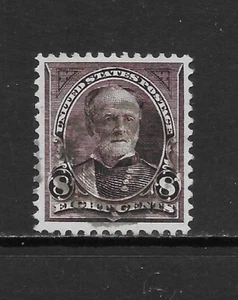 U.S. SCOTT 272 USED VF - 1895 8c VIOLET BROWN - FIRST BUREAU ISSUE - Bild 1 von 2