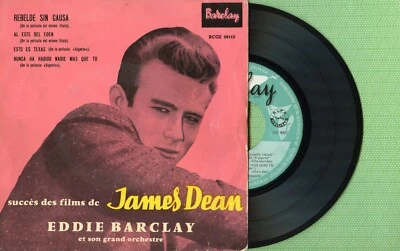 EDDIE BARCLAY / Films James Dean / BARCLAY BCGE 28.113 Press Spain 1959 EP VG+ - Image 1 of 4