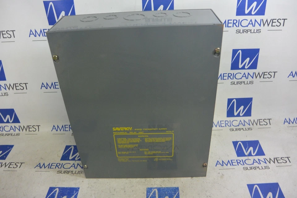 Unidad de relé mecánico sistema de gestión de energía SAVERGY SC112 0P80P Foto 1 de 4
