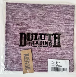 NUEVO CON ETIQUETAS Duluth Trading Co Cuello Gator Brezo Púrpura O/S 20744 Ligero Mezcla de Poli - Imagen 1 de 6