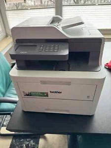 Imprimante Brother MFC-L3730CDN , air print, et meuble imprimante - Photo 1/2
