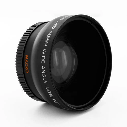 HD WIDE ANGLE .45X LENS AF 37mm + Macro FOR Sony HDR-XR500V,XR520VE,TRV350,TRV80 - Image 1 of 2
