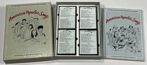 American Popular Song - Smithsonian Singers Songwriters 4 Cassette Tapes w Book - Picture 1 of 8