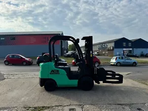 Mitsubishi FG20CN Bale Clamp Gas Forklift Rent-£79.99 Buy-£10495 HP-£54pw AH2159 - Picture 1 of 12