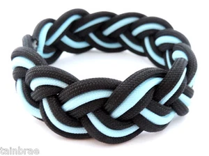 Glasgow Warriors Colours Paracord Wristband - Picture 1 of 7
