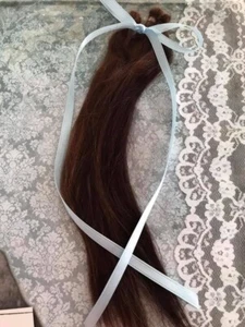 Mohair ""cioccolato"" - 10 g dritto - da 6 a 8"" IN MAGAZZINO - SPEDIZIONE VELOCE USA - Foto 1 di 1