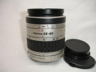 SMC Pentax-FA 28-80mm f3.5-5.6 lens Auto & Manual sn5840168 - Image 1 of 4