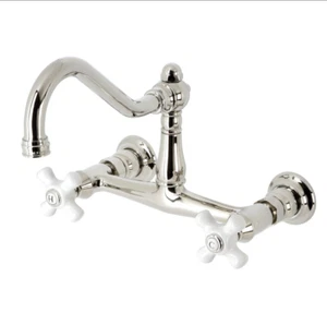 Kingston Brass KS3241BEX Essex Bathroom Faucet Polished Chrome - Picture 1 of 12