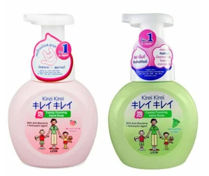 Kirei Foaming Moisturizing Peach + Refreshing Grape Hand soap 250ml Pack of 2 - Bild 1 von 3