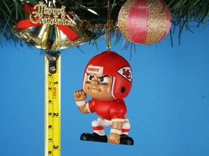 Decoration Xmas Ornament Home Decor Football NFL Kansas City Chiefs Lineman - Picture 1 of 2
