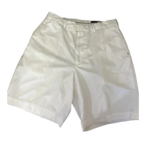 RLX Ralph Lauren Classic Fit Sz 36 Performance Stretch White Golf Cypres Shorts - Picture 1 of 5