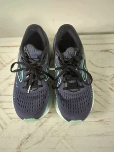 Brooks Shoes Womens 8.5 Glycerin 19 Running Sneakers Blue Lace Up Comfort Casual - Picture 1 of 7
