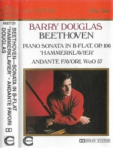Barry Douglas Beethoven Piano Sonata In B-Flat Op.106 Hammerklav CASSETTE ALBUM - Picture 1 of 12