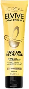 L'Oreal Paris Elvive Total Repair 5 Protein Recharge Leave In Conditioner Tre... - Picture 1 of 7