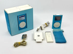 Apple iPod Mini A1051 4GB - 2nd Generation - Blue/Turquoise - M9802HK - Picture 1 of 24