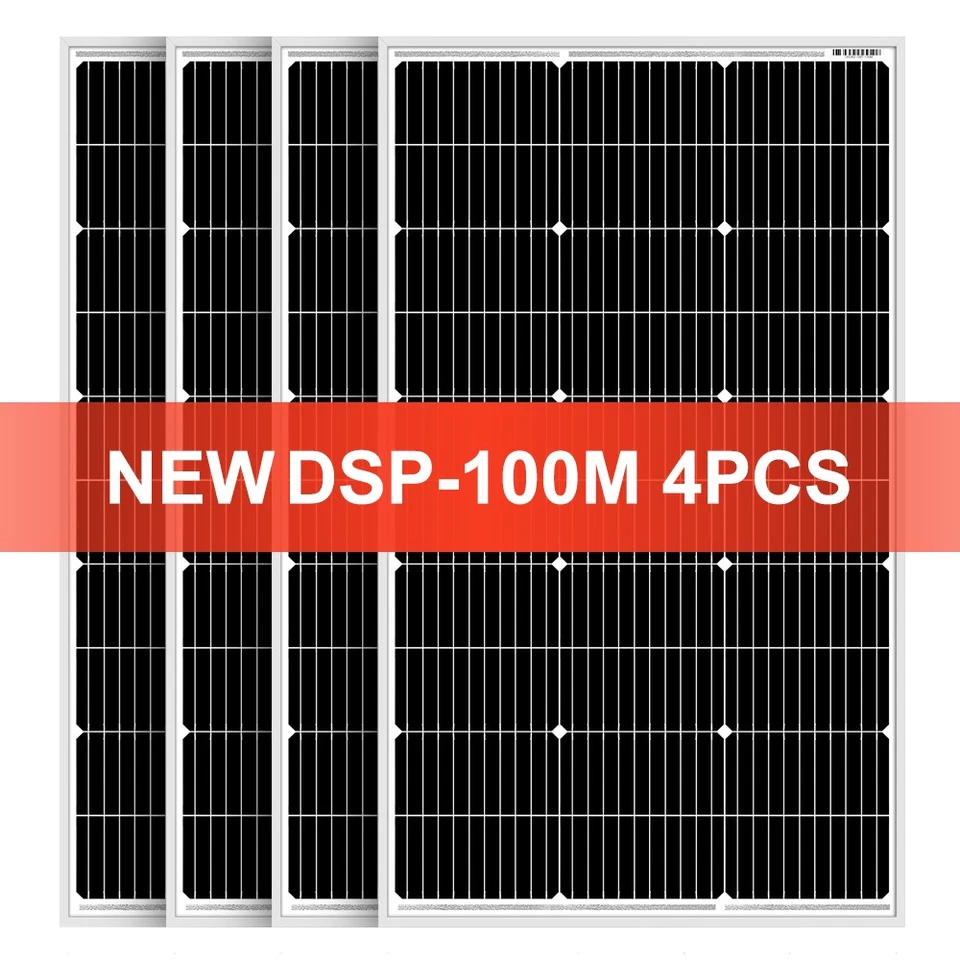 Dokio 200W/400W Panneau Solaire - Jardin, Maison, Balcon, PV