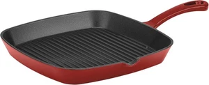 Cuisinart CI30-23CR Chef's Classic Enameled Cast Iron 9-1/4" Square Grill Pan - Picture 1 of 3