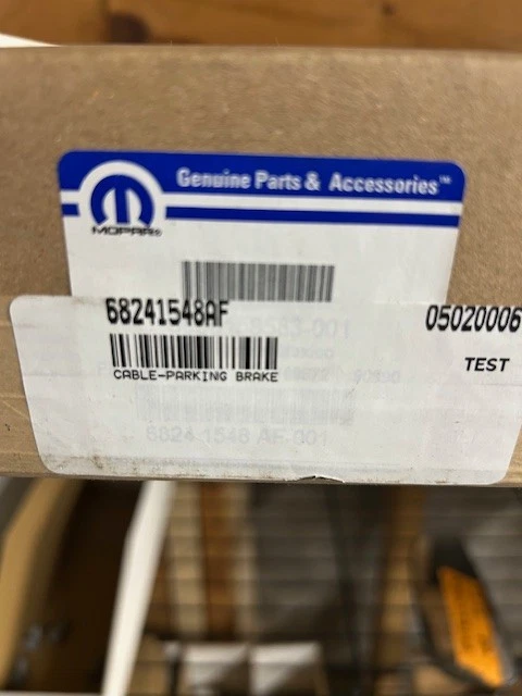 RAM PROMASTER 1500-3500 PARKING BRAKE CABLE (68241548AF) NEW OEM - Image 1 of 1