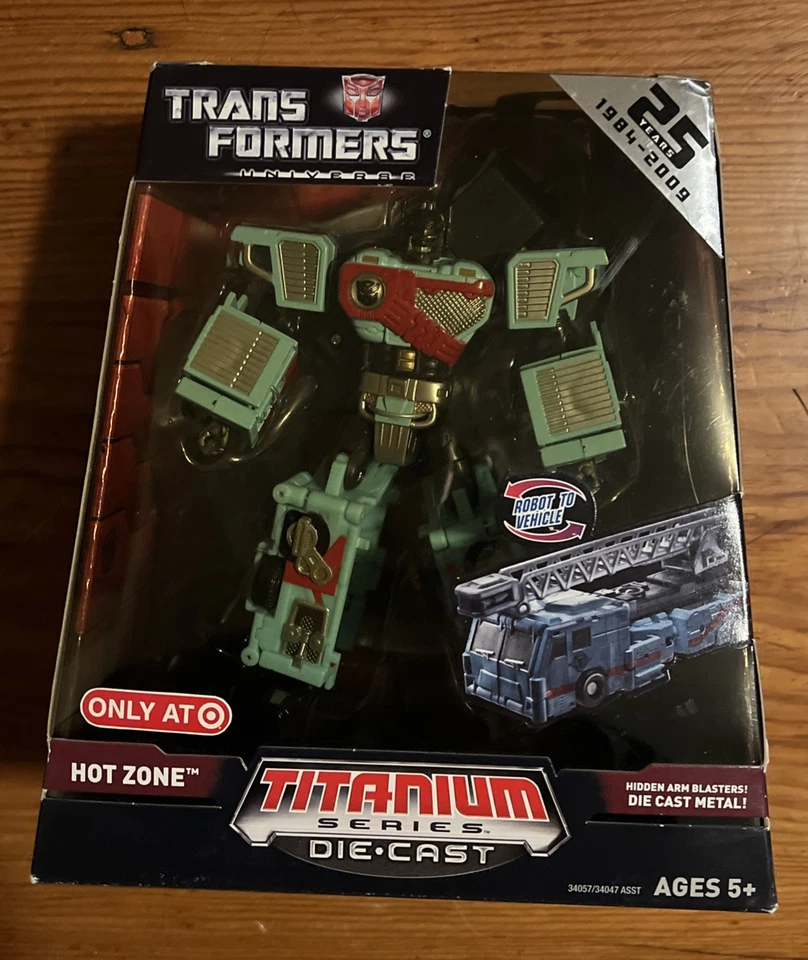 2008 Transformers Titanium Series, Hot Zone Diecast Figure - Target Exclusive - Image 1 of 1