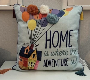 Disney Parks Pixar Up House Throw Pillow Nwt - Picture 1 of 3