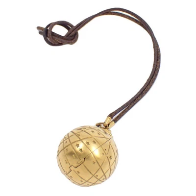 Artículo Usado Con Imperfecciones Hermes Zodiaco Estuche Pastillero Accesorios de Metal Color Dorado Foto 1 de 4