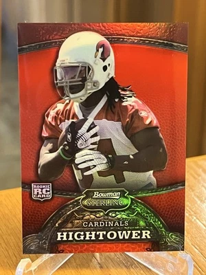 2008 Bowman Sterling Red Refractor #16 Timothy Tim Hightower RC Cardinals 1/1 - Image 1 of 2