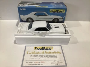 1/18 Exact Detail 1968 RS/SS 396 Camaro Non Vinyl Top Version - Picture 1 of 2